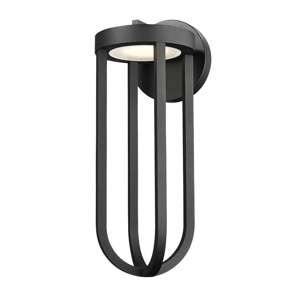 1 Light Outdoor Wall Light-Sand Blast