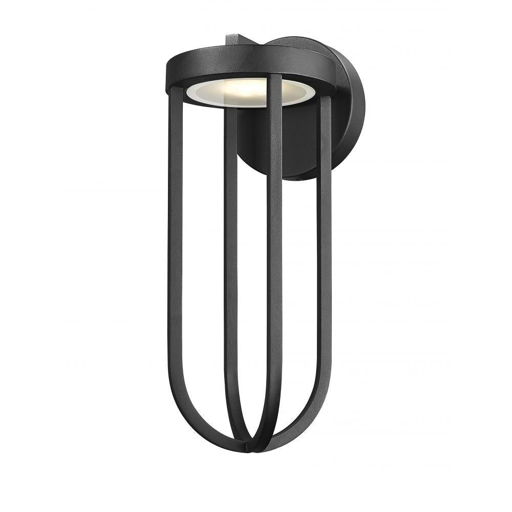 1 Light Outdoor Wall Light-Sand Blast