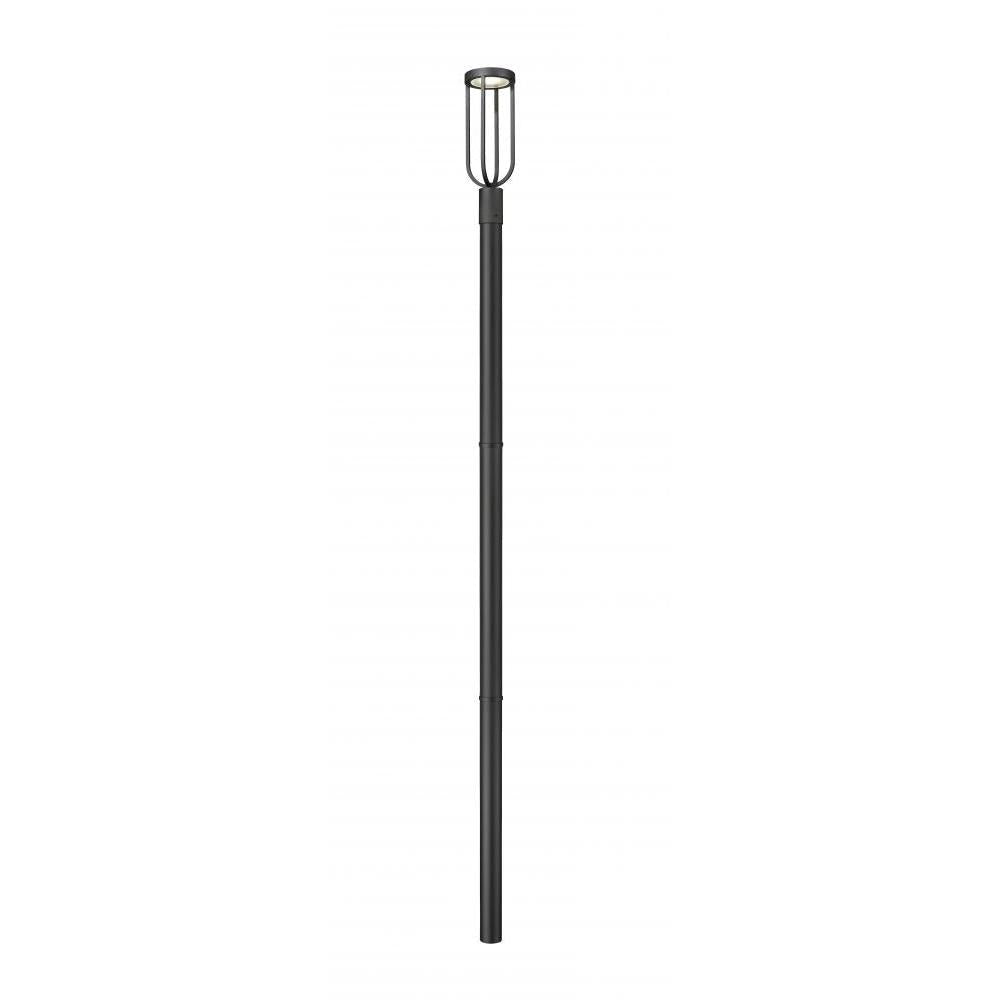 1 Light Outdoor Post Mounted Fixture-Sand Blast