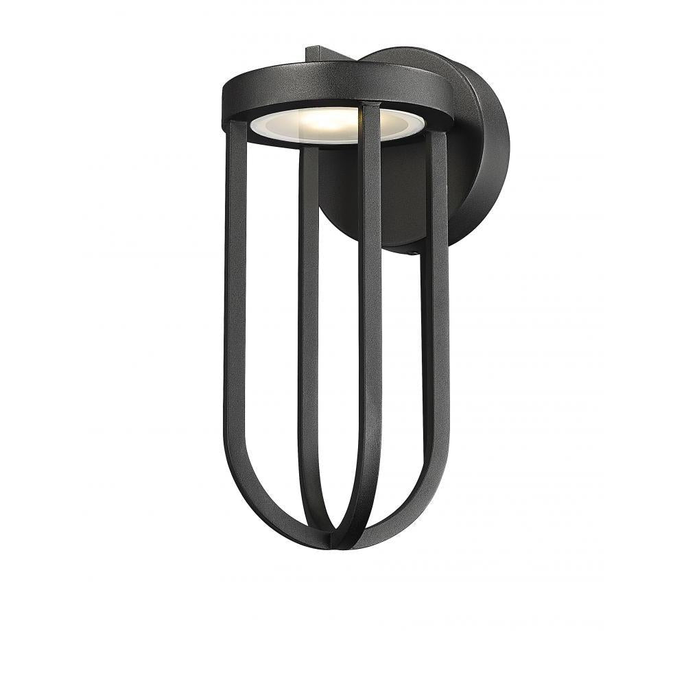 1 Light Outdoor Wall Light-Sand Blast