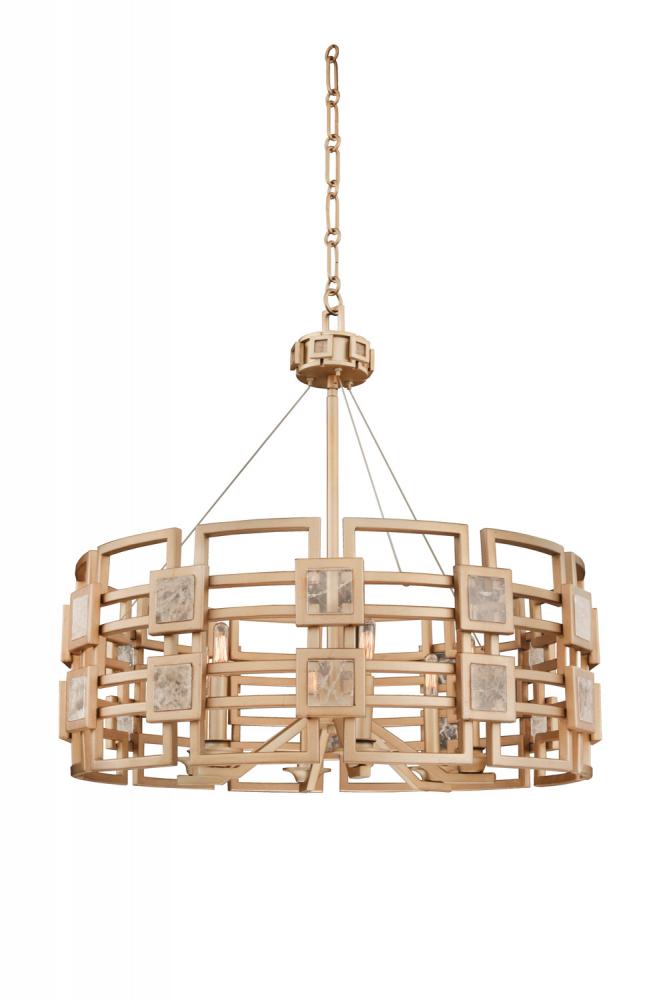 Kalco Lighting METROPOLIS 500651MG Pendant Art Deco - Modern Gold