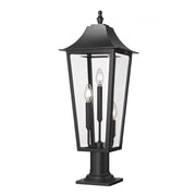 3 Light Outdoor Pier Mounted Fixture