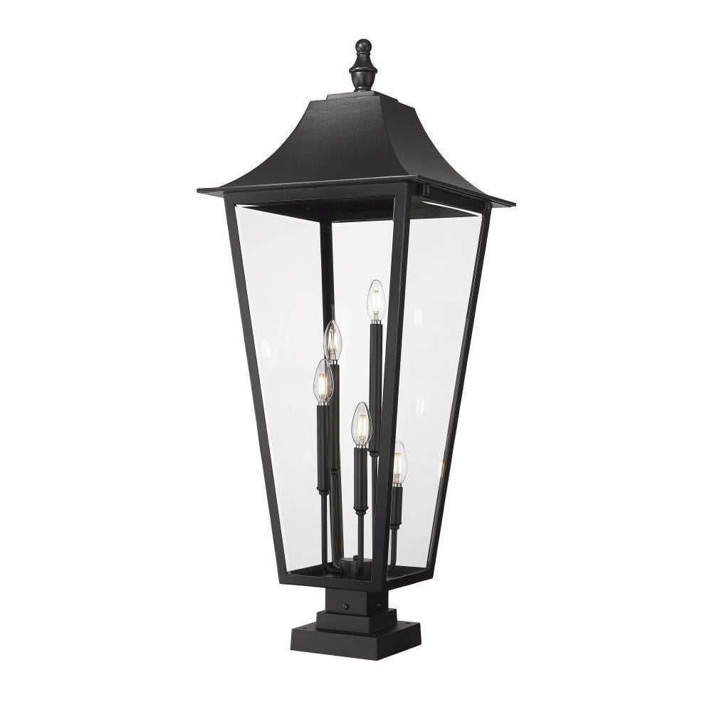 5 Light Outdoor Pier Mounted Fixture