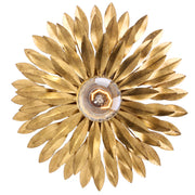 Crystorama Broche 500W-GA – 11 Inch – 1 Light – Sconce – Antique Gold – Damp Rated
