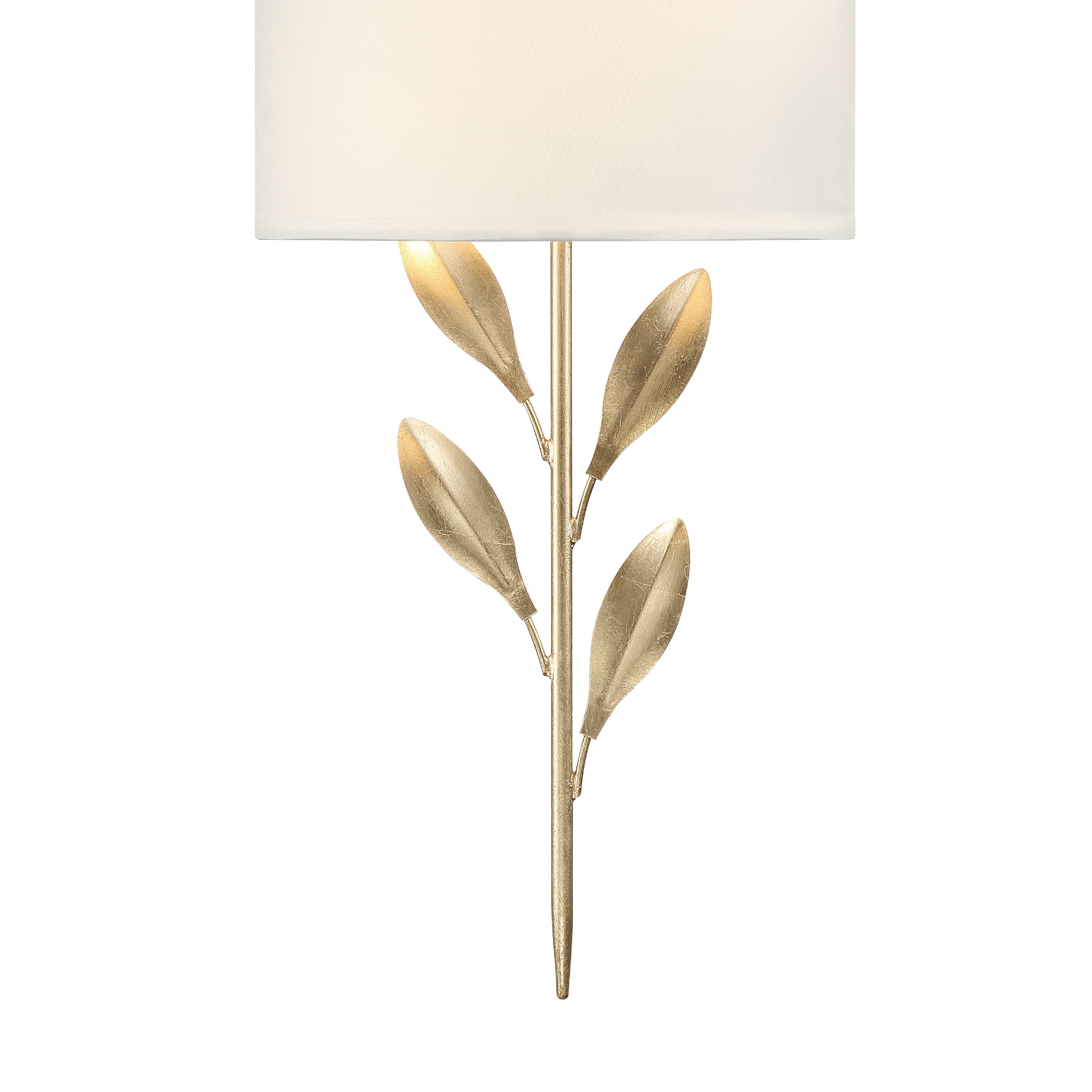 Crystorama Broche 501-GA – 8.5 Inch – 2 Light – Sconce – Antique Gold – Dry Rated