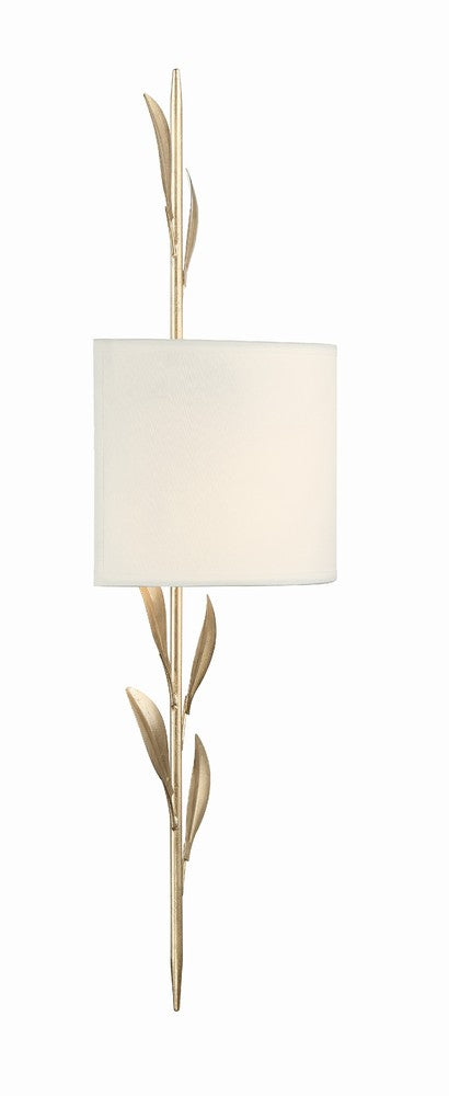 Crystorama BROCHE 501-GA Sconce Contemporary - Antique Gold