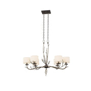 Denali 6 Light Oval Chandelier