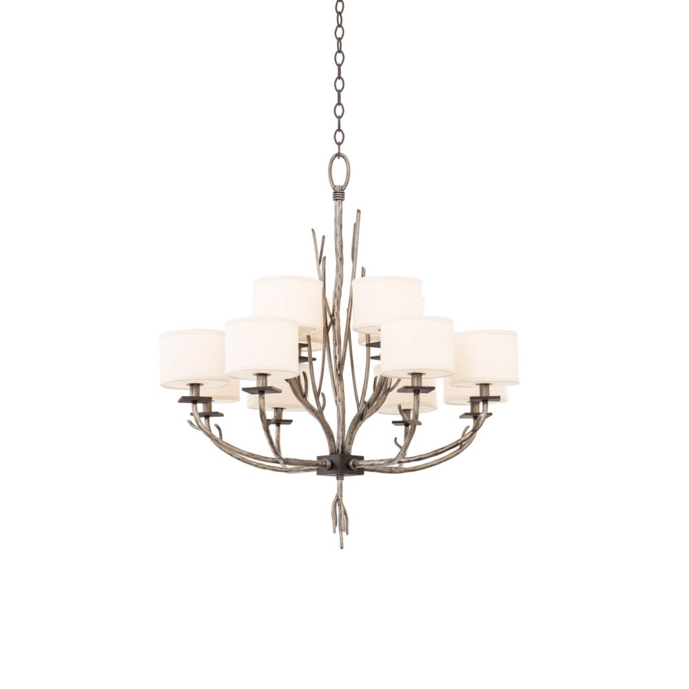Denali 12 Light Chandelier – Bronze Jewel Tone – 501052BJT