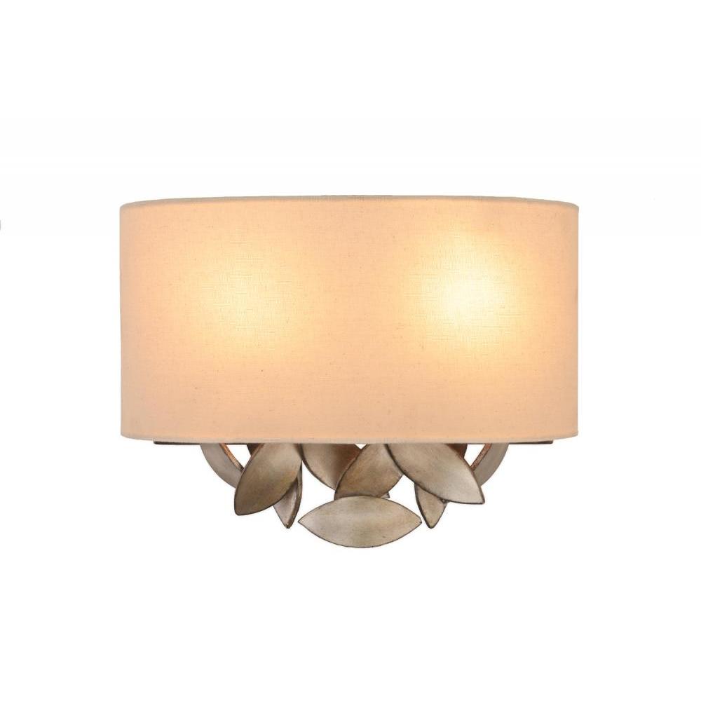 Eden 14 Inch Wall Sconce – Moon Silver – 501125SM