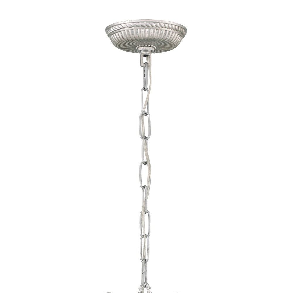 Crystorama ASHTON 5013-OS-CL-MWP Mini Chandelier Contemporary - Olde Silver