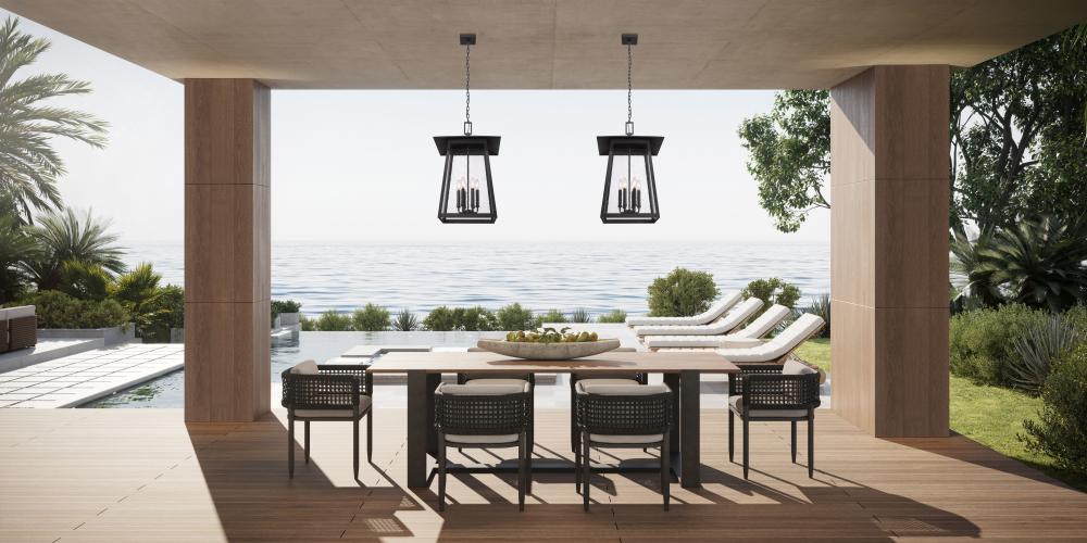 Z-Lite Lighting 5015CHXXL-BK Exterior Contemporary - Black