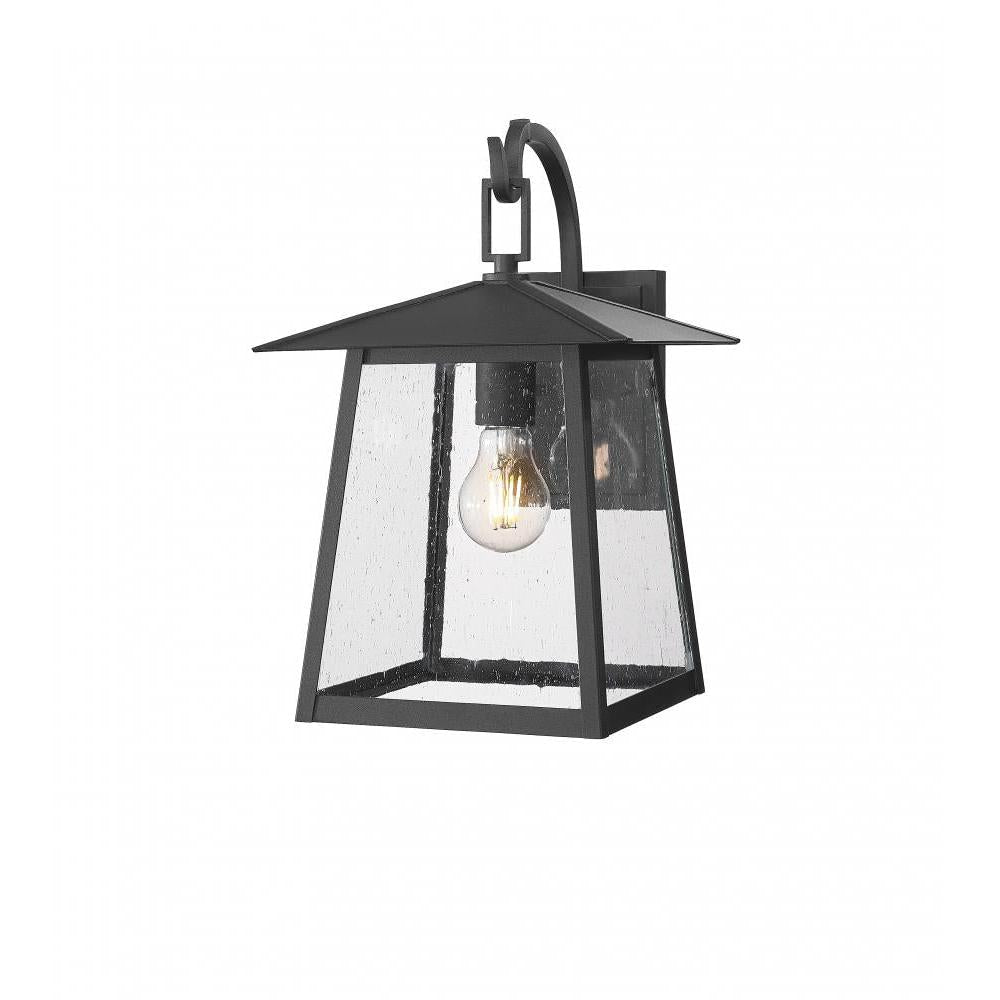 1 Light Outdoor Wall Light-Clear Seedy