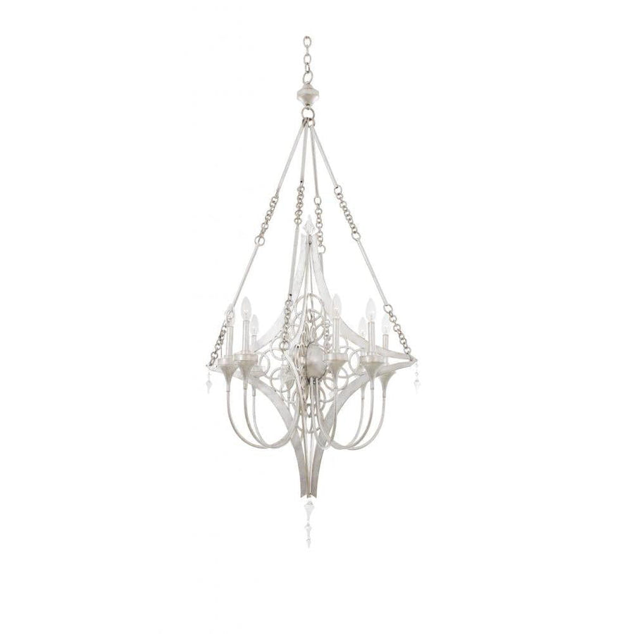 Loveland 28 Inch Wall Sconce – Gold Silver Leaf – 501772GSL