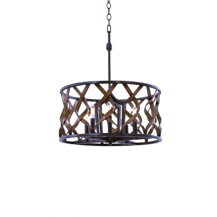 Soho 20 Inch Pendant – Milk Chocolate – 501851MC