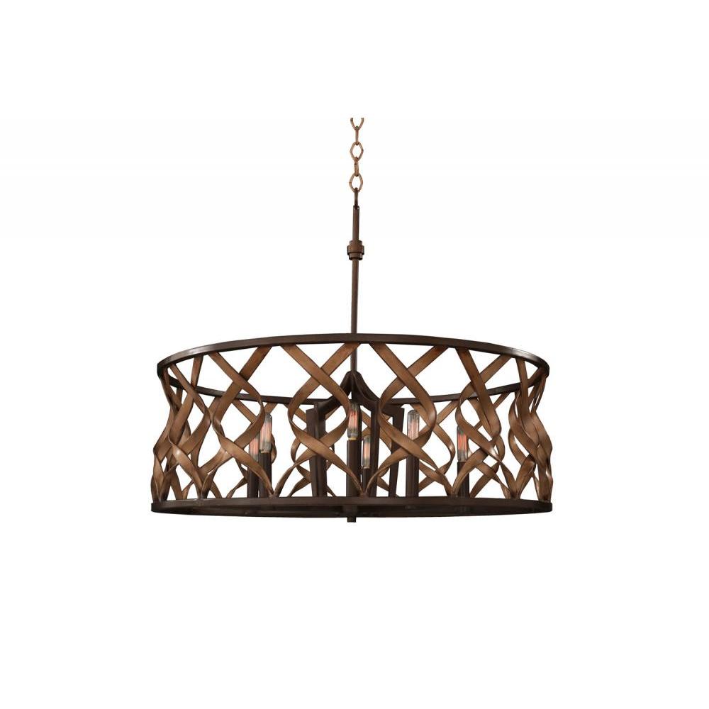 Soho 28 Inch Pendant – Milk Chocolate – 501853MC