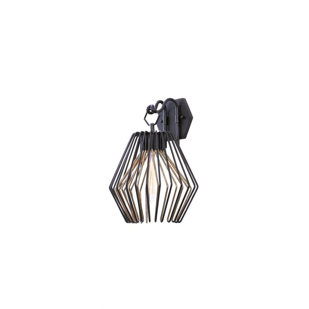 Metro I 10 Inch Wall Sconce – Bronze Gold – 502220BZG
