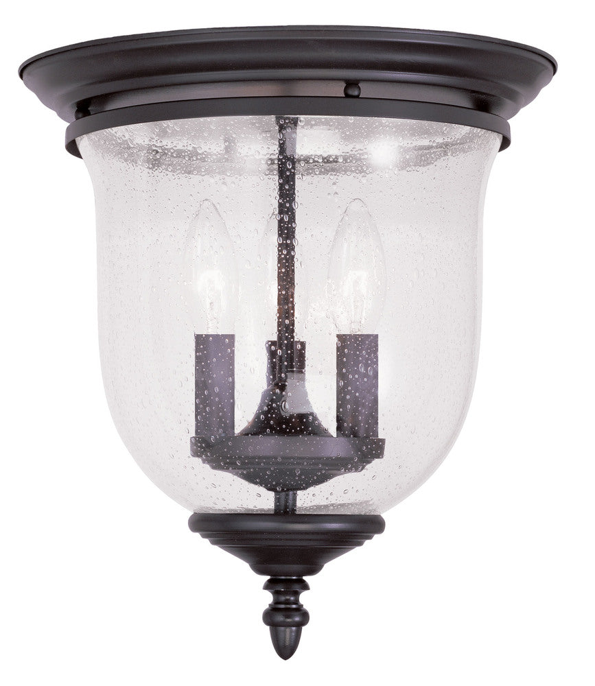 Livex Lighting LEGACY 5024-07 Flush Mount Traditional - Bronze