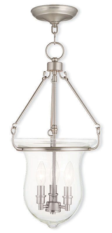 Livex Lighting CANTERBURY 50296-91 Pendant Transitional - Nickel