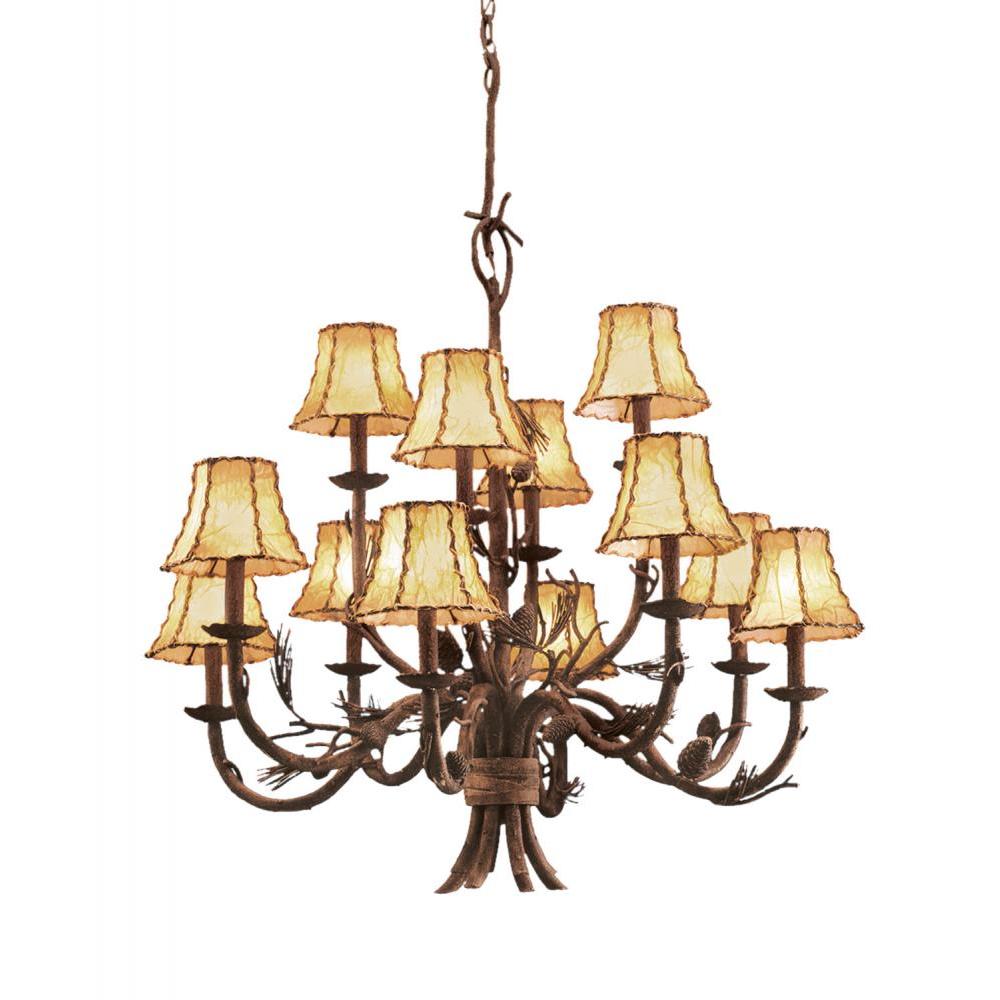 Ponderosa 35 Inch Wall Sconce – Ponderosa – 5032PD/8045