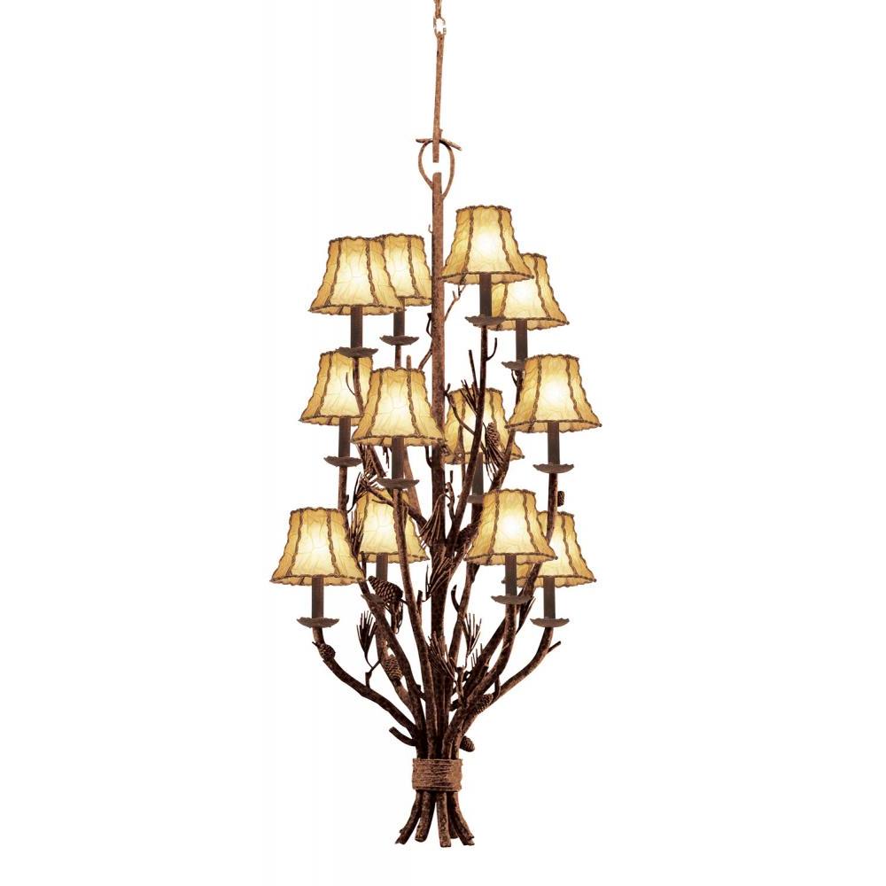 Ponderosa 22 Inch Wall Sconce – Ponderosa – 5033PD/8045