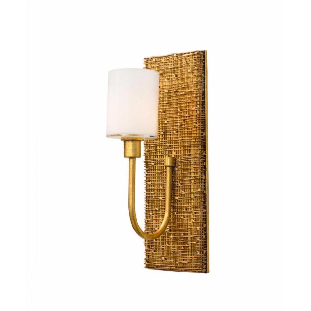Cestino 5 Inch Wall Sconce – Gold Leaf – 504421GL