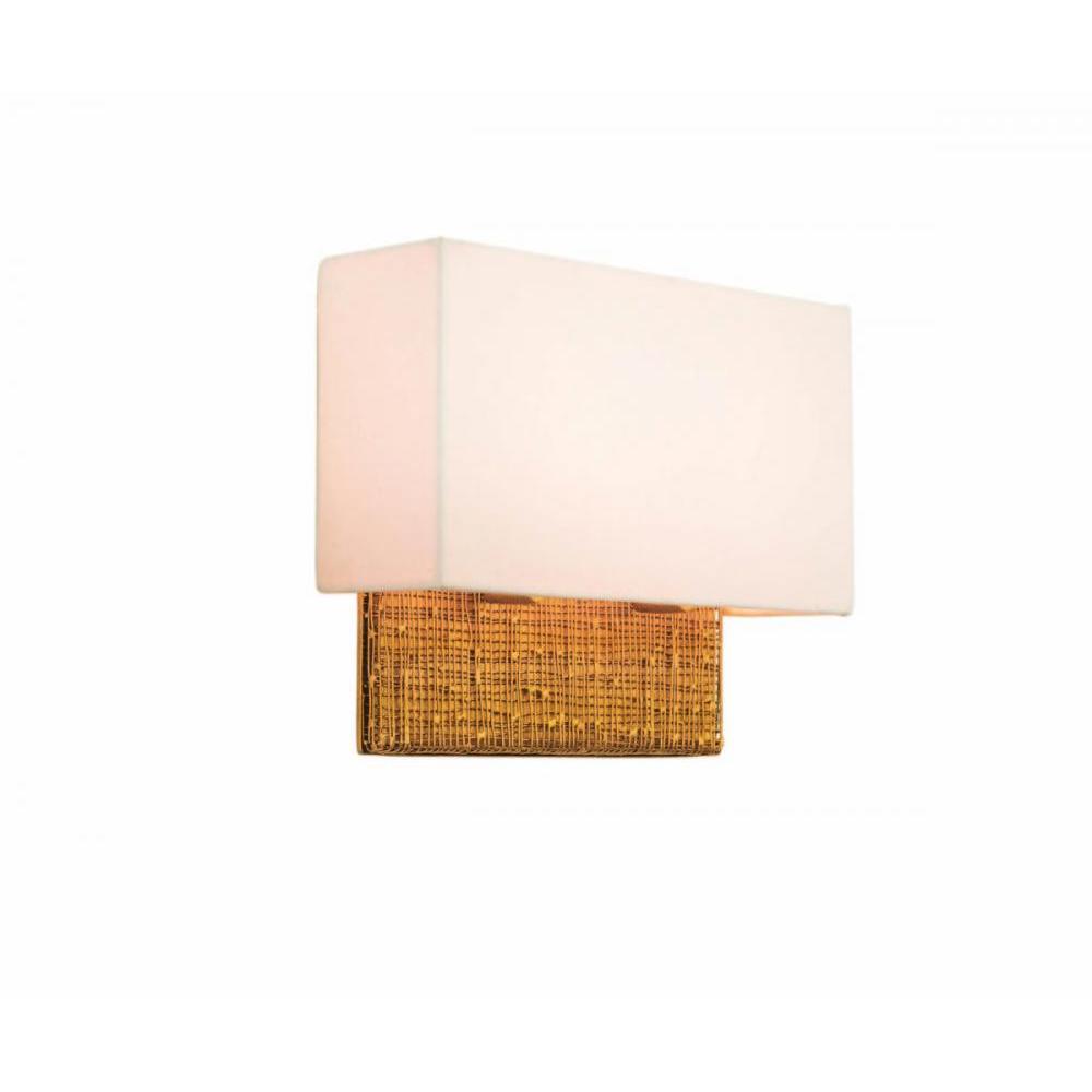 Cestino 12 Inch Wall Sconce – Gold Leaf – 504422GL