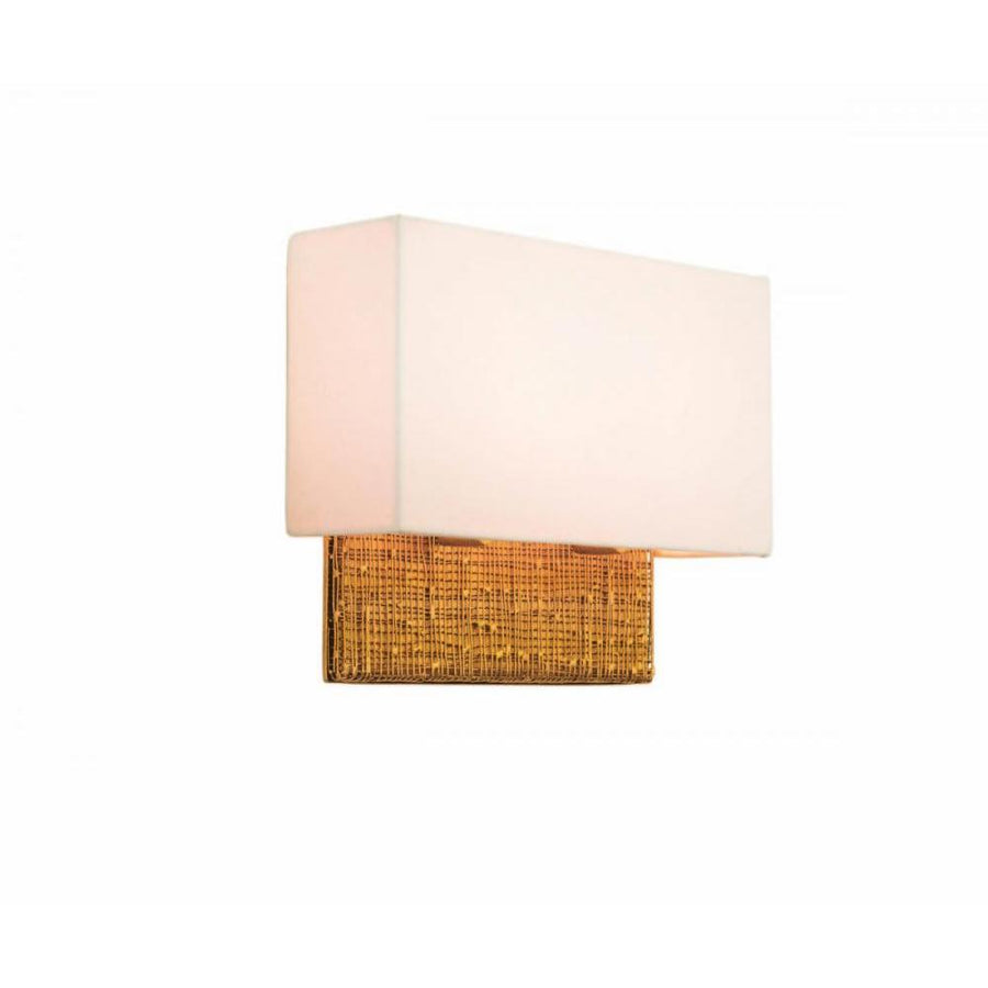 Cestino 12 Inch Wall Sconce – Gold Leaf – 504422GL