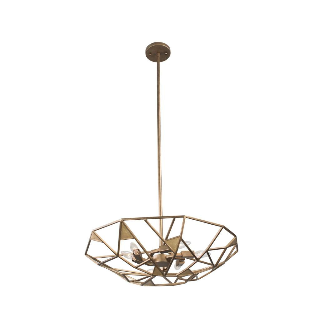 Kalco Lighting ESMERALDA 504752PAB Pendant Modern - Brass