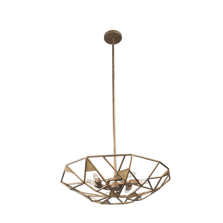 Esmeralda 34 Inch Wall Sconce – Pearlized Antique Brass – 504752PAB