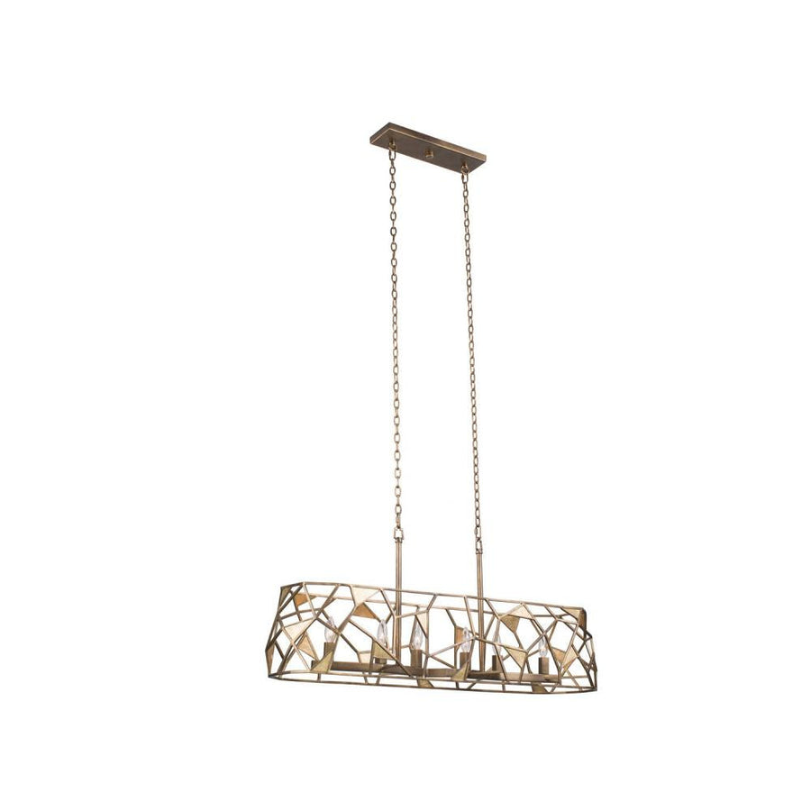 Esmeralda 12 Inch Wall Sconce – Pearlized Antique Brass – 504760PAB