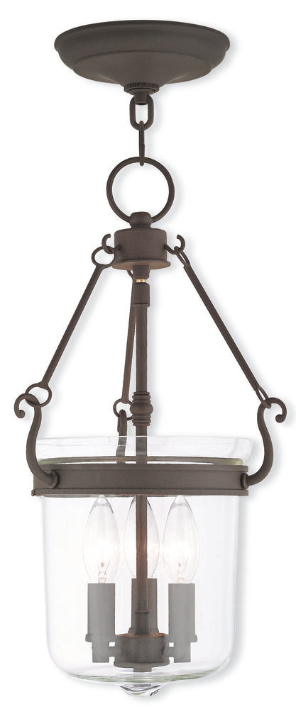 Livex Lighting ROCKFORD 50482-07 Pendant Traditional - Bronze