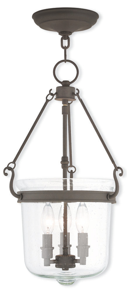 Livex Lighting WINCHESTER 50494-07 Pendant Traditional - Bronze