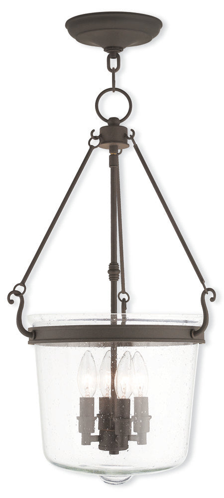 Livex Lighting WINCHESTER 50496-07 Pendant Traditional - Bronze