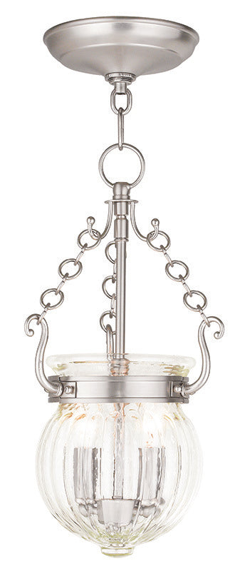 Livex Lighting EVERETT 50503-91 Pendant Traditional - Nickel