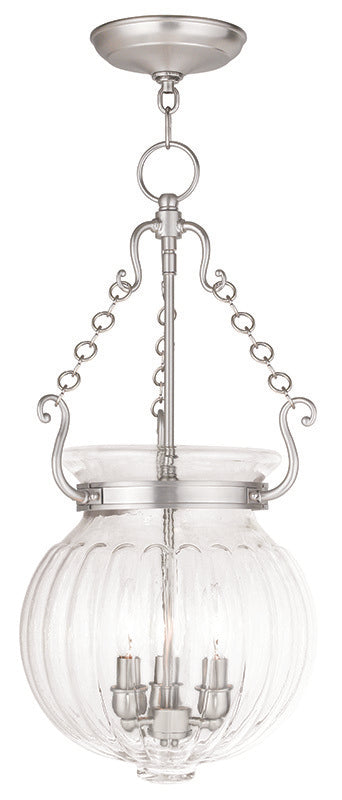 Livex Lighting EVERETT 50505-91 Pendant Traditional - Nickel