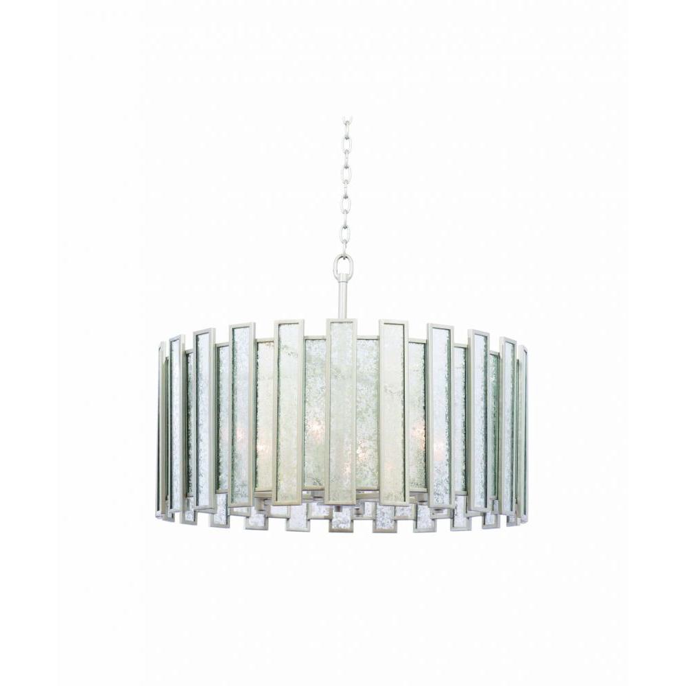 Palisade 27 Inch Semi Flush Mount – Tarnished Silver – 505054TS