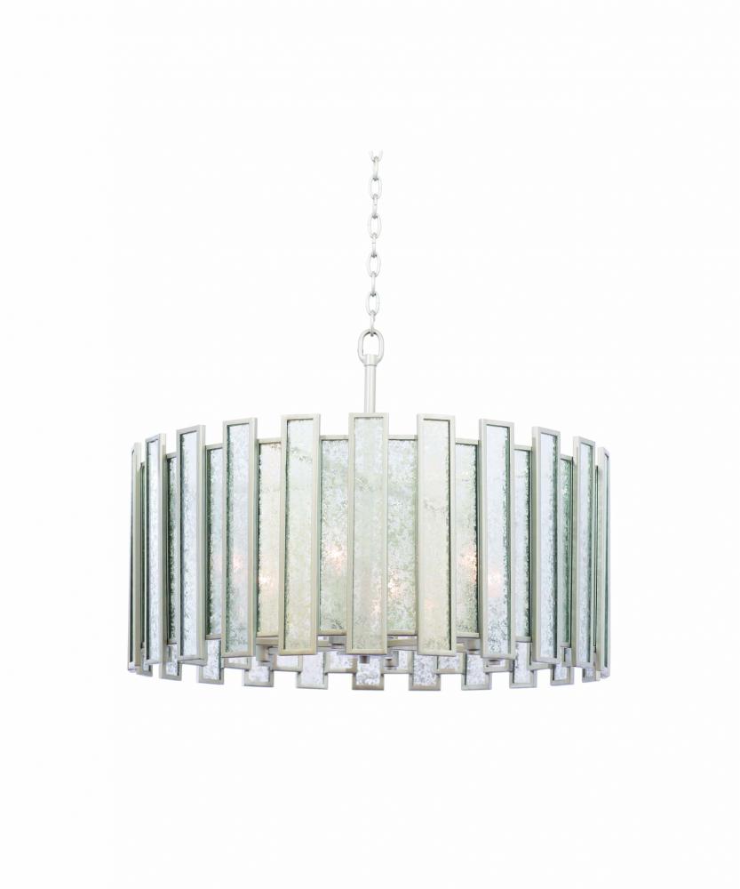 Kalco Lighting PALISADE 505054TS Pendant Casual - Tarnished Silver