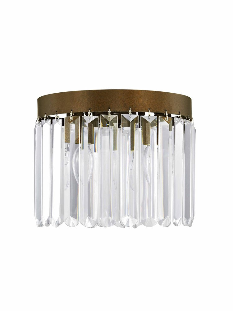 Livex Lighting ASHTON 50552-64 Flush Mount Transitional - Hand Applied Palacial Bronze