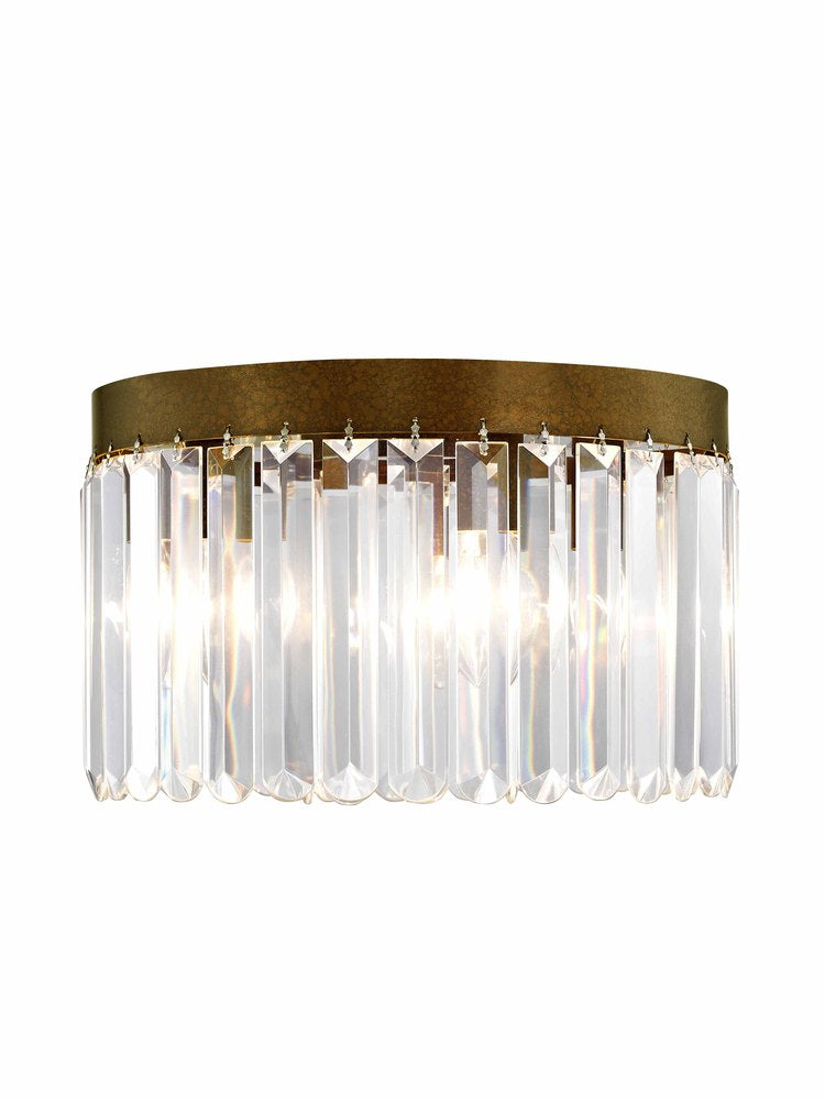 Livex Lighting ASHTON 50553-64 Flush Mount Transitional - Hand Applied Palacial Bronze