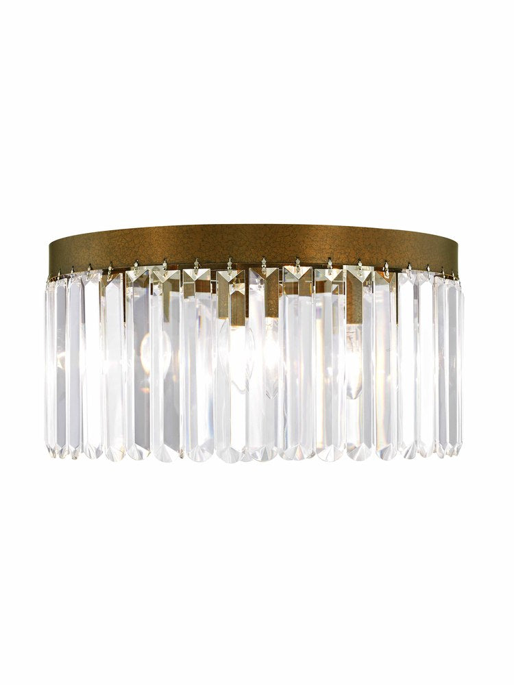 Livex Lighting ASHTON 50554-64 Flush Mount Transitional - Hand Applied Palacial Bronze