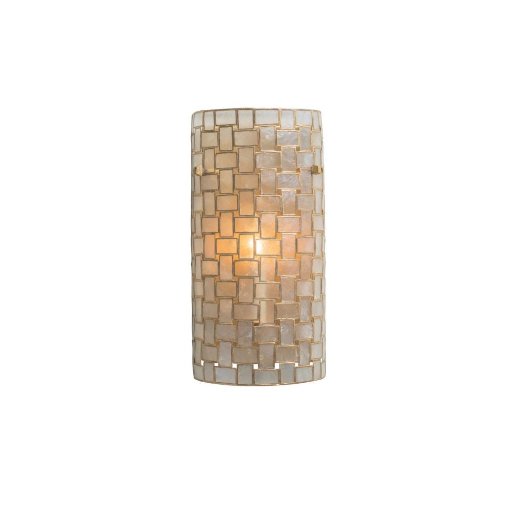 Roxy 7 Inch Wall Sconce – Oxidized Gold Leaf – 505820OL