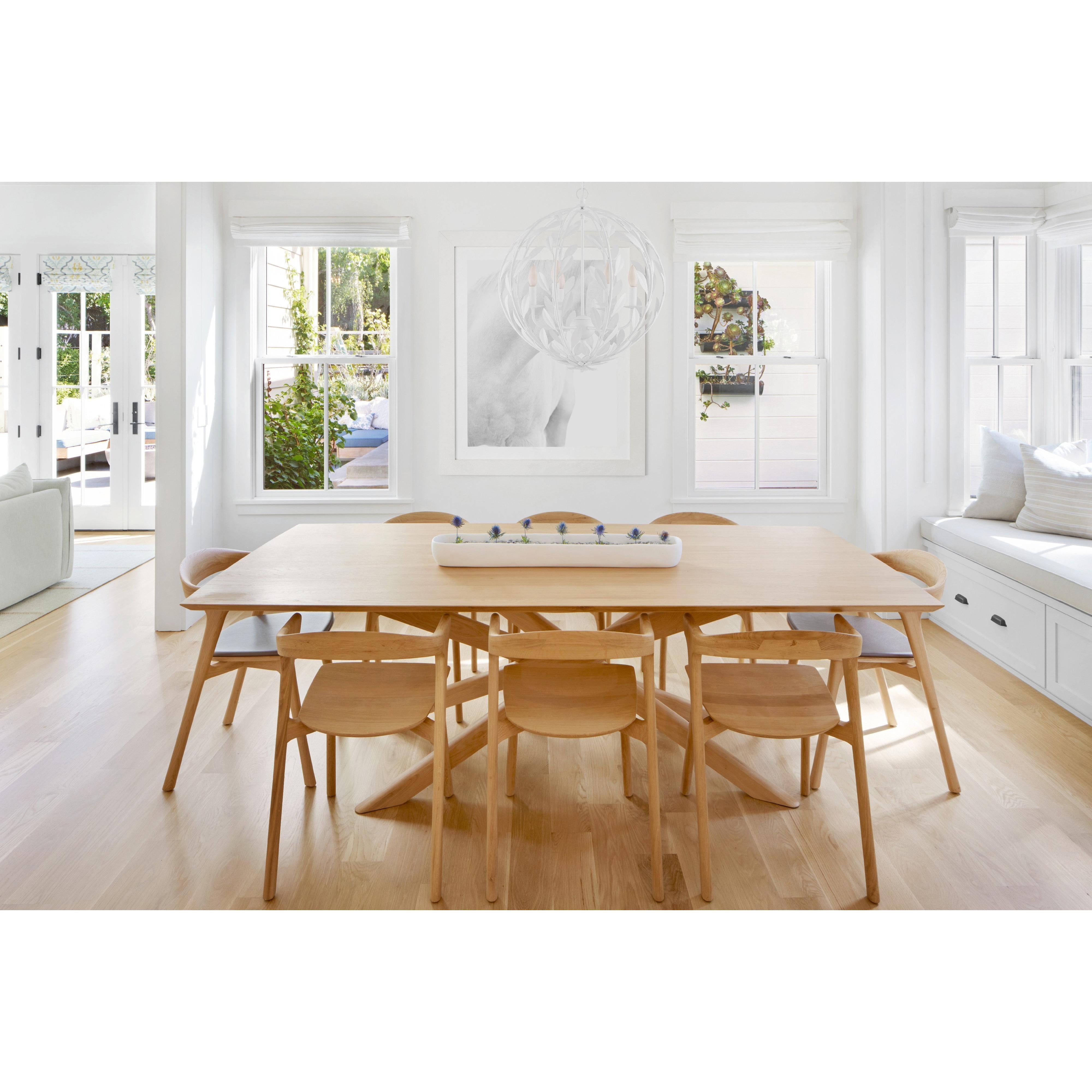 Crystorama Broche 506-MT – 21 Inch – 6 Light – Chandelier – Matte White – Damp Rated