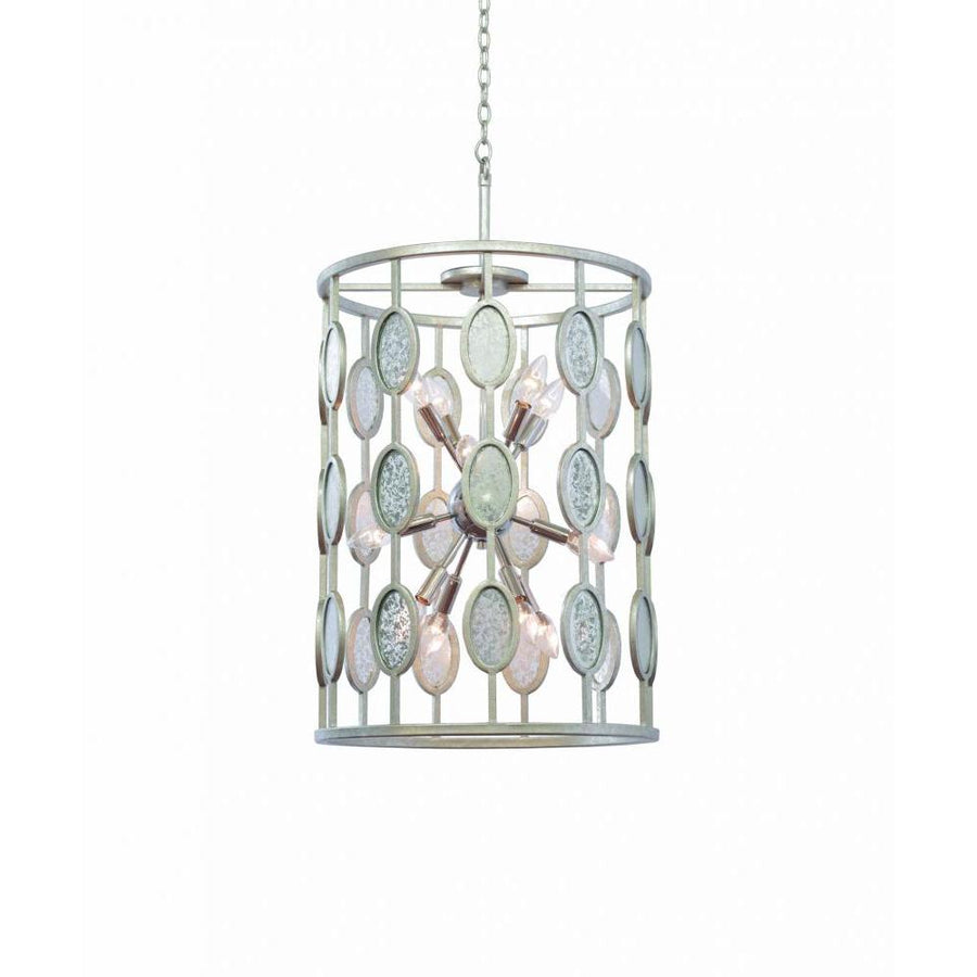 Palomar 19 Inch Wall Sconce – Vintage Silver Leaf – 506152VSL
