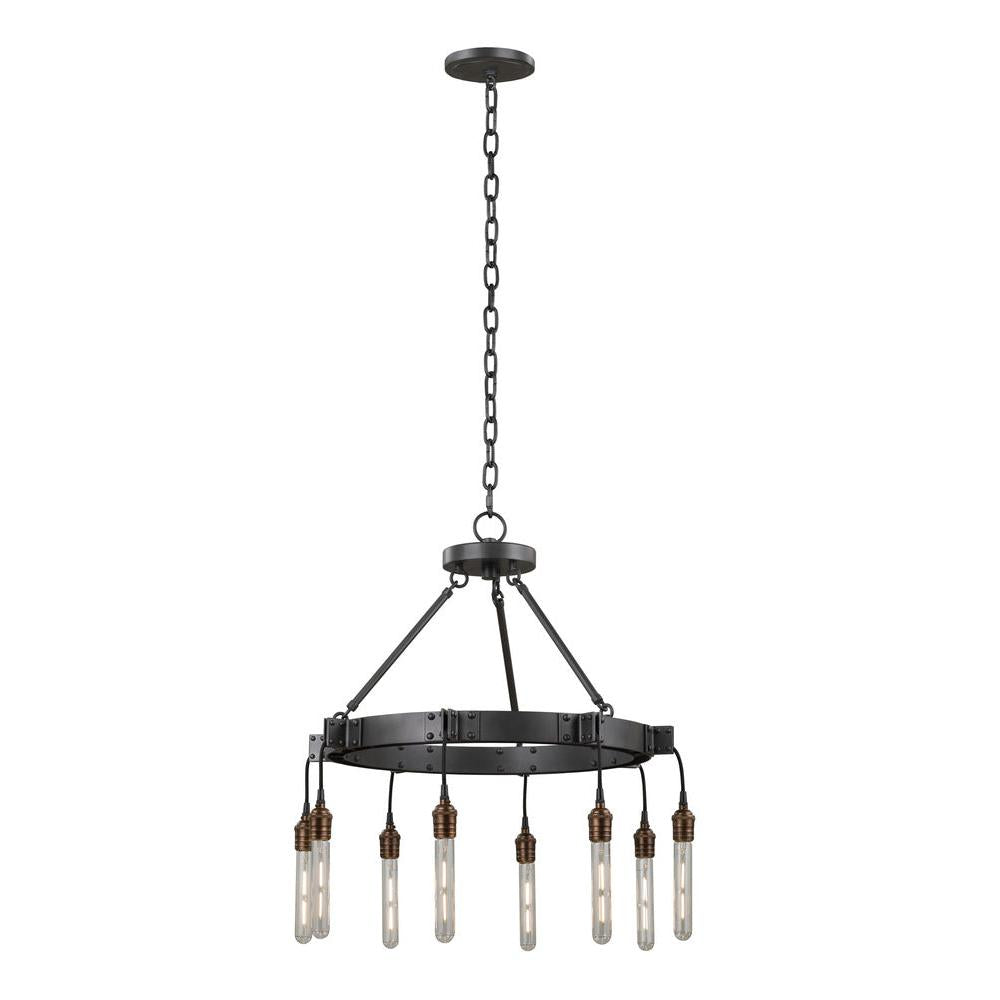 Stuyvesant 24 Inch Chandelier – Matte Gun Metal – 506270MGM