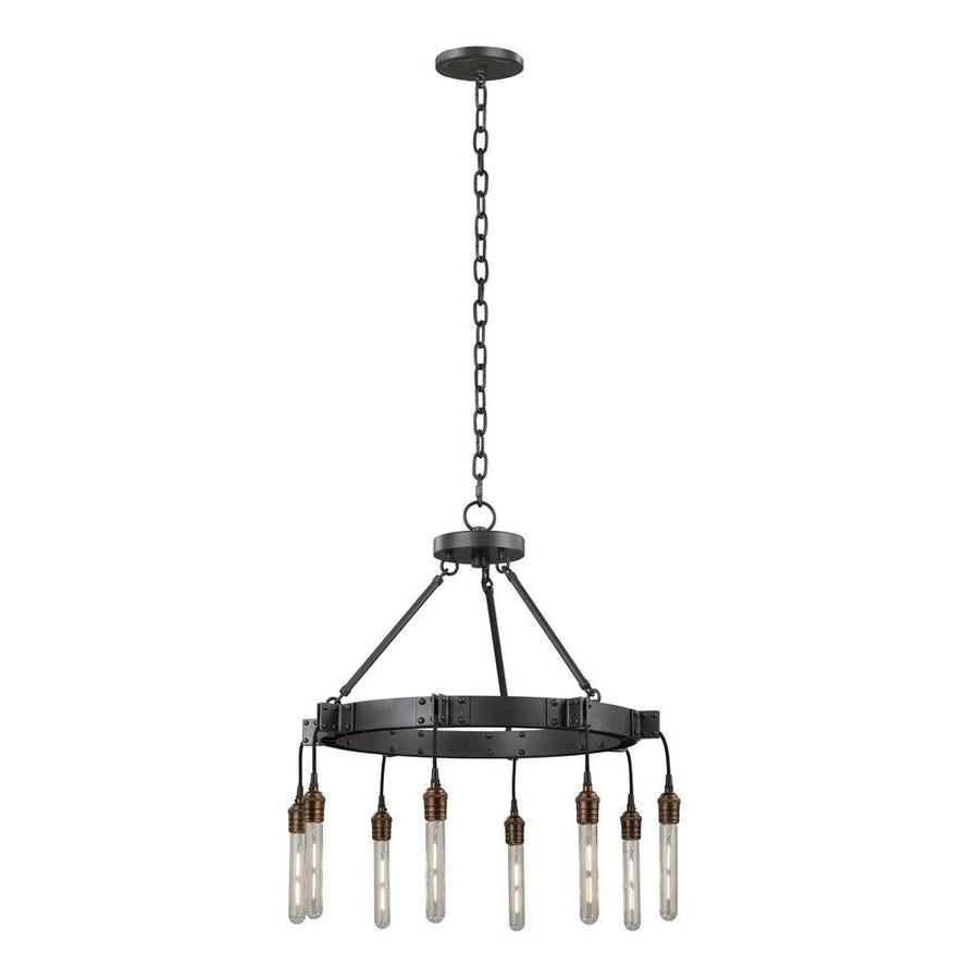 Stuyvesant 24 Inch Chandelier – Matte Gun Metal – 506270MGM