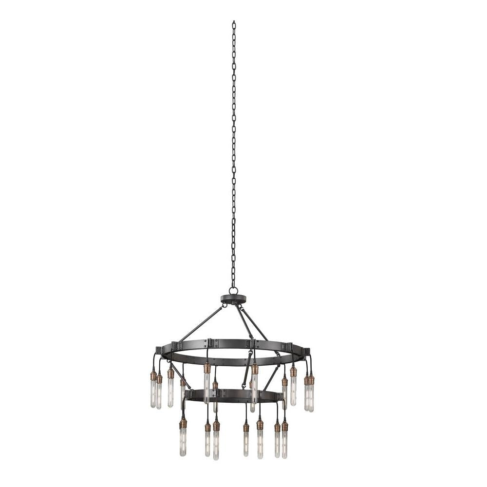 Stuyvesant 36 Inch Chandelier – Matte Gun Metal – 506272MGM
