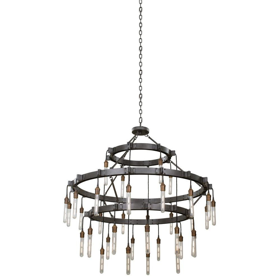 Stuyvesant 48 Inch Chandelier – Matte Gun Metal – 506274MGM