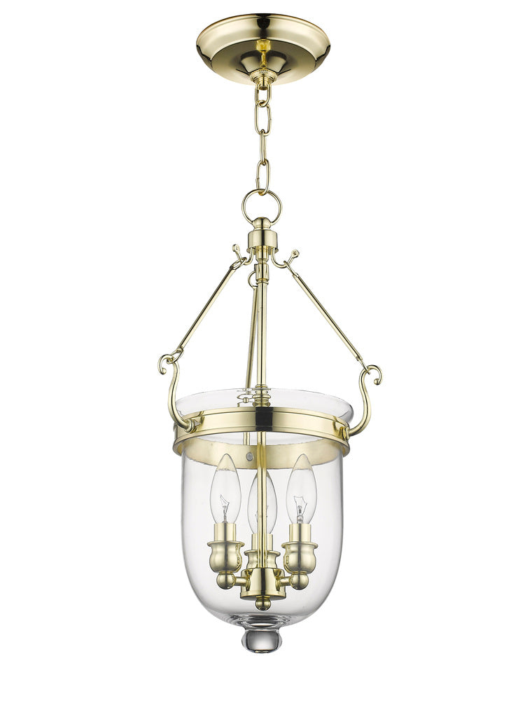 Livex Lighting JEFFERSON 5063-02 Foyer Traditional - Polished Brass