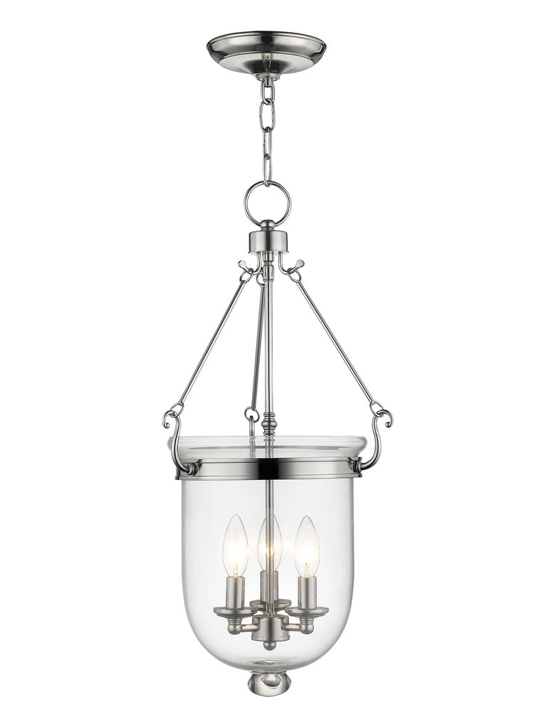 Livex Lighting JEFFERSON 5064-35 Foyer Traditional - Nickel