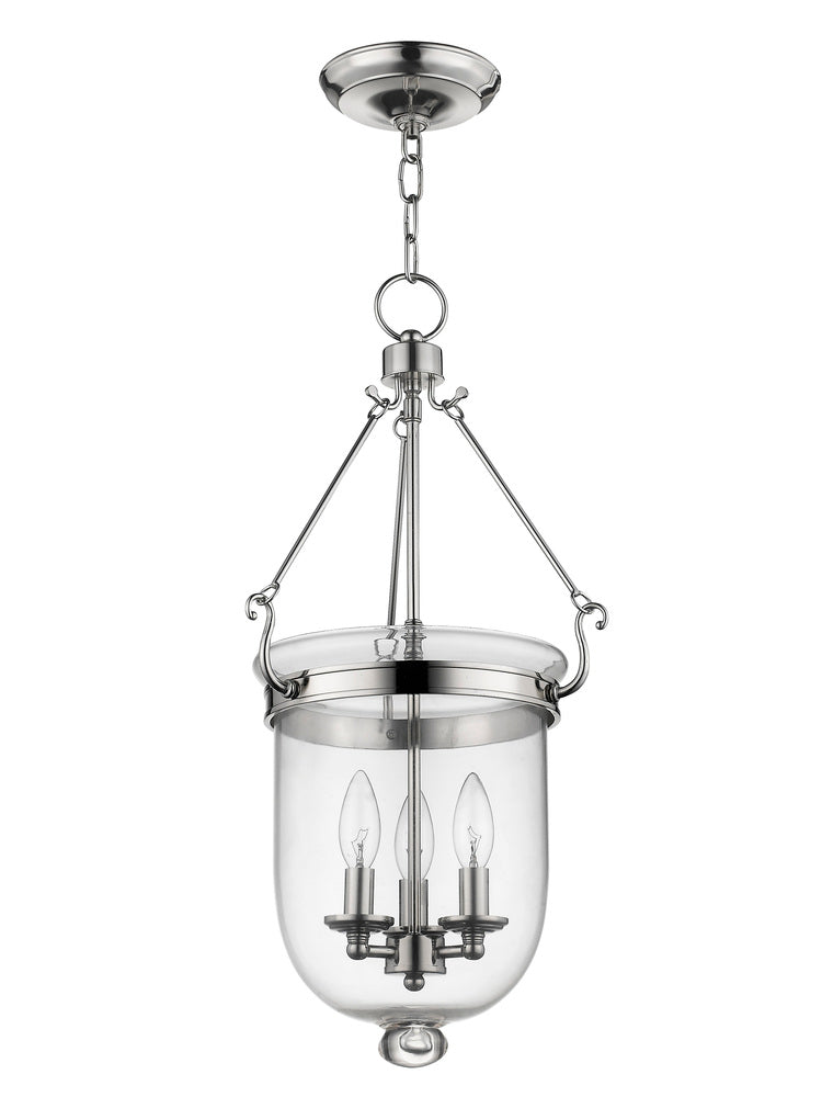 Livex Lighting JEFFERSON 5064-35 Foyer Traditional - Nickel